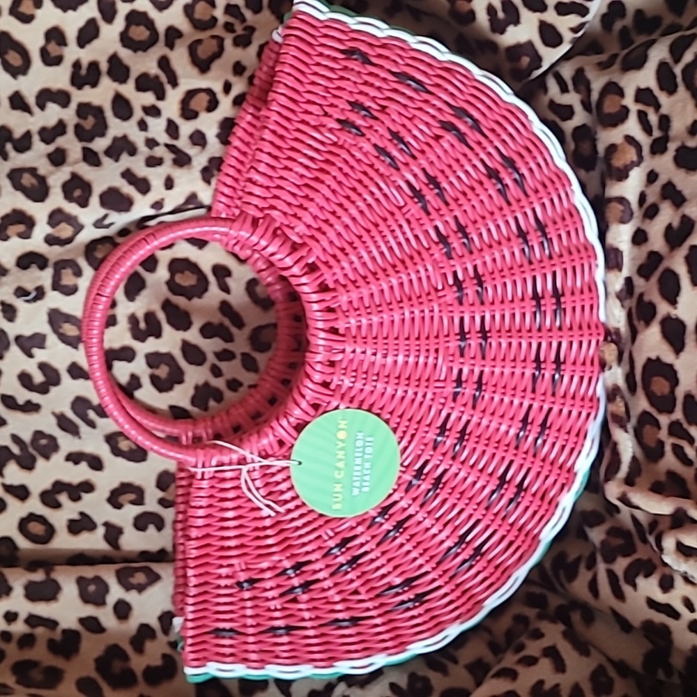 Watermelon Beach Tote 🍉 - Picture 2 of 5